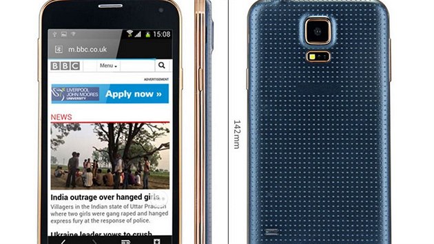 Kopie Samsungu Galaxy S5 - Mpie I9502