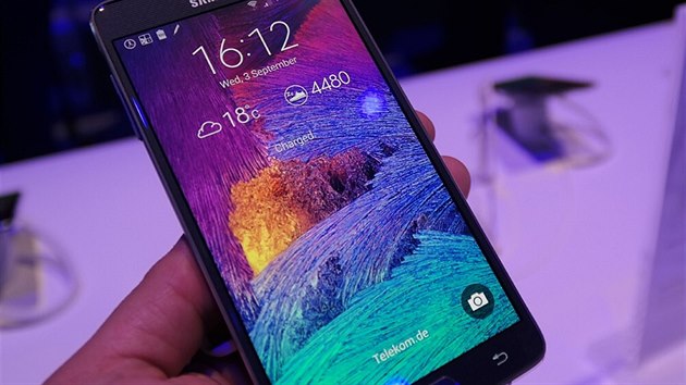 Samsung Galaxy Note 4 premira v Berln