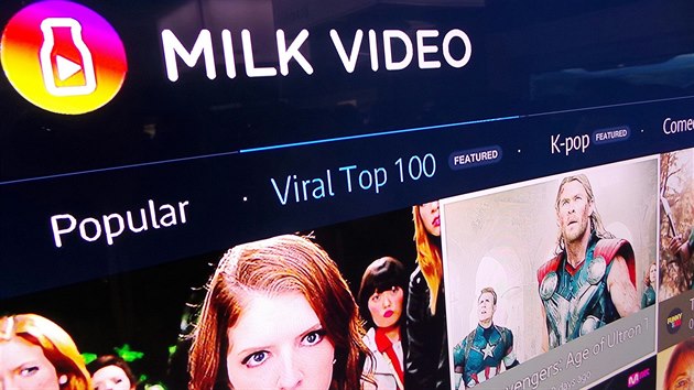 Samsung razí vlastní slubu pro streamované video pod jménem Milk Video...