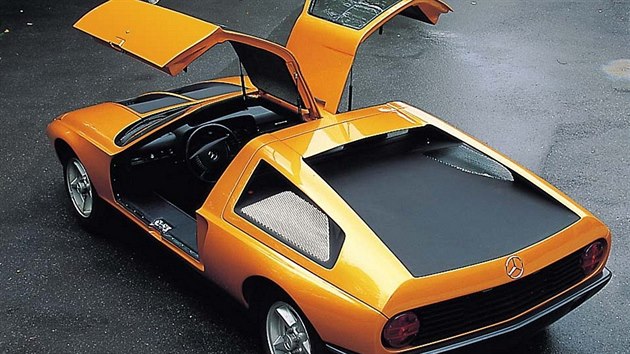 Experimentln Mercedes C111-II (proveden s motorem Wankel)