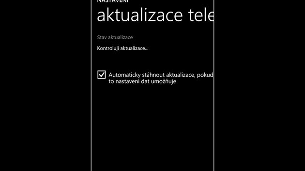 Aktualizace Windows Phone 8.1 pro Nokia Lumia 625