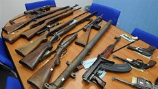 Celkem lidé v Ústeckém kraji odevzdali 414 kus, z toho  393 stelných zbraní a...