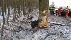 Nehoda na silnici mezi Broumovem a Náchodem si vyádala lidský ivot. (6. 1....