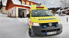 Nová výjezdová stanice záchranné služby na šumavské Modravě. Nová výjezdová stanice záchranné služby na šumavské Modravě.