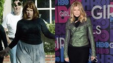 Kirstie Alley v letech 2004 a 2015