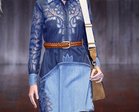 Elegantn dnovina: Gucci, kolekce jaro - lto 2015