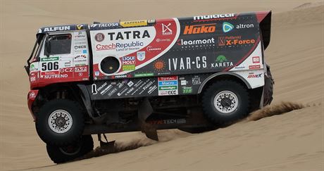 Martin Kolomý na trati Dakaru 2015
