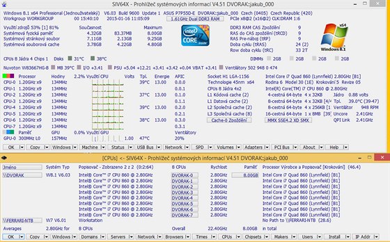 SIV System Information Viewer