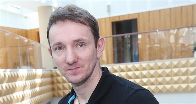 Petr Štochl na hotelu během MS v Kataru. Petr Štochl na hotelu během MS v Kataru.