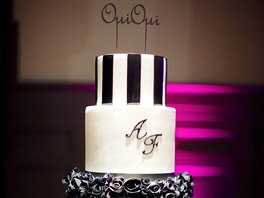 Svatební dort ve francouzském stylu pochází z rukou cukráky Stáni Mutlové.
