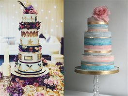 Svatební dorty mají nelehký úkol zaujmout svatebany svým vzhledem, a následn...