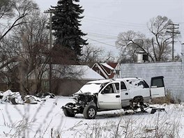 Chevrolet Suburban 1500 v oputn sti Detroitu