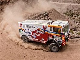 Ale Loprais se svm manem na Rallye Dakar.