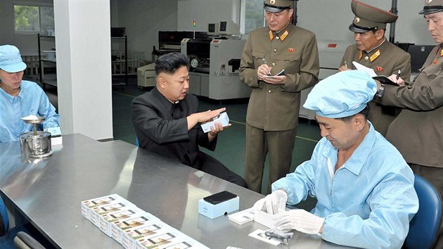 Kim ong-un, první tajemník Dlnické strany Koreje, pedseda Komise národní...