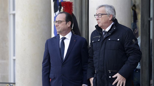 Franois Hollande a Jean-Claude Juncker (11. prosince)