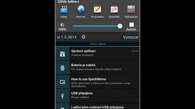 Uivatelsk prosted LG Optimus G