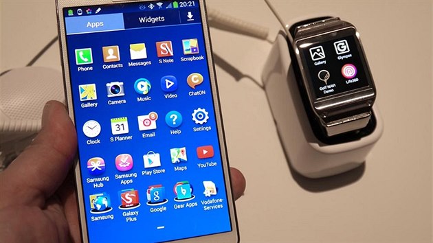 Samsung Galaxy Gear na premie v Berln