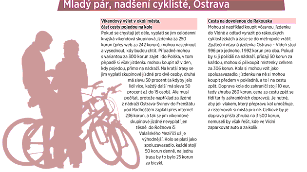 GRAFIKA: Vlak - cyklist