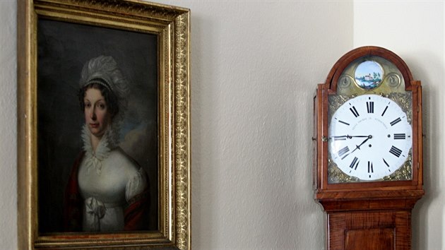 Dalmi exponty v muzeu jsou i historick hodiny.