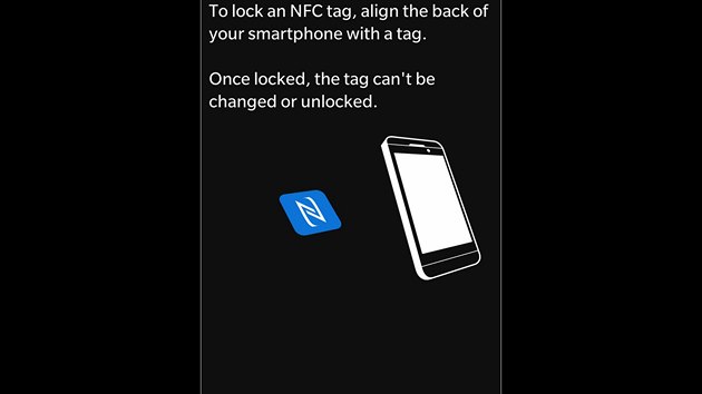 BlackBerry 10 - pomoc NFC tag pjde aktivovat nkter funkce nebo vyvolat nastaven akce