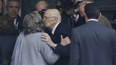 Italský prezident Giorgio Napolitano rezignoval a opustil prezidentský palác...