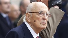 Italský prezident Giorgio Napolitano rezignoval a opustil prezidentský palác...