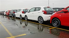 Přeprava a nakládání aut v TPCA Kolín Přeprava a nakládání aut v TPCA Kolín