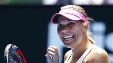 DAÍ SE. Lucie Hradecká v prvním kole Australian Open.