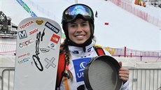 Olympijská vítězka ze Soči Eva Samková vyhrála kvalifikaci snowboardcrossařek... Olympijská vítězka ze Soči Eva Samková vyhrála kvalifikaci snowboardcrossařek...