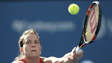 Barbora Záhlavová-Strýcová ve druhém kole na turnaji v Sydney.