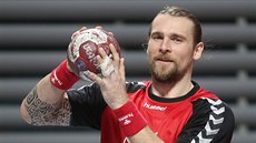 Pavel Horák na tréninku české házenkářské reprezentace. Pavel Horák na tréninku české házenkářské reprezentace.