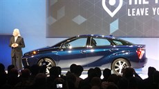 Toyota Mirai na veletrhu CES v Las Vegas