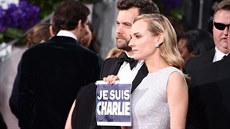 Diane Krugerová a Joshua Jackson (Beverly Hills, 11. ledna 2015)