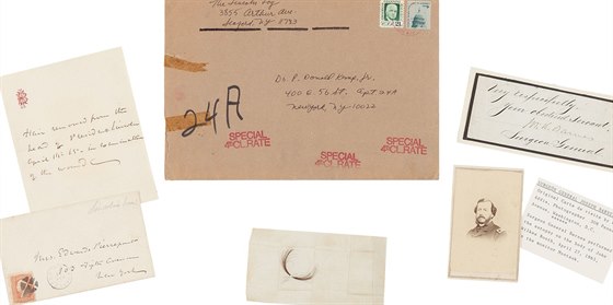 Nkolik dopis a pramen Lincolnových vlas. (25. ledna 2015)