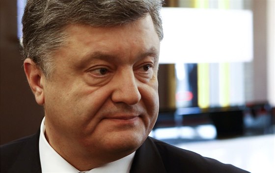 Ukrajinský prezident Petro Poroenko (21. ledna 2015).