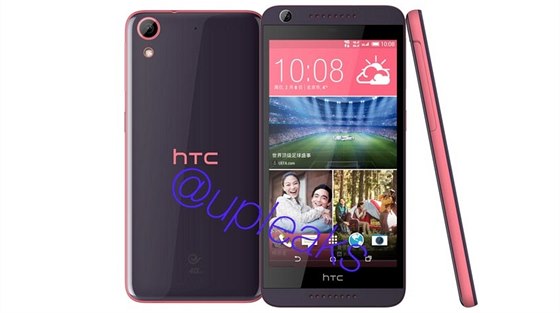 HTC Desire 626 v tmavém provedení