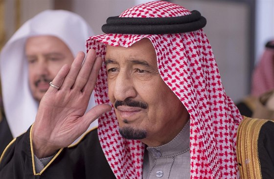 Král Saúdské Arábie Salmán bin Abd al-Azíz al Saúd.