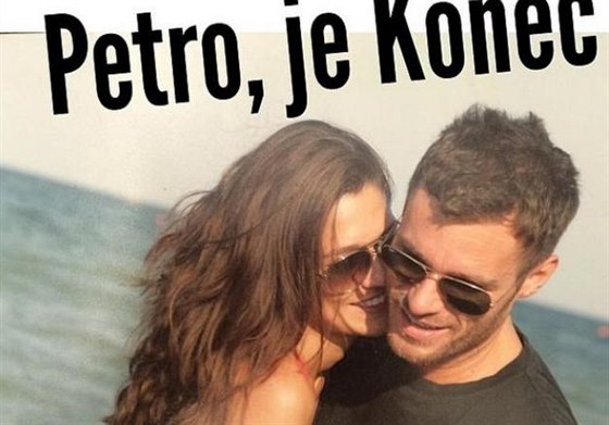 Petra Faltýnová a Leo Mare se rozeli. (29. ledna 2015)