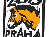 Logo praské zoo s konm Pevalského