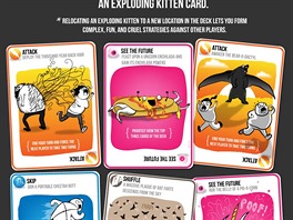 Spoleensk karetn hra Exploding Kittens