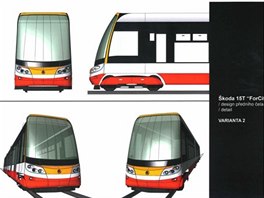 Takhle bude vypadat tramvaj koda 15T ForCity.