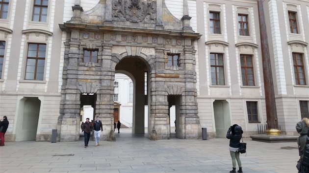 Matyáova brána na Praském hrad