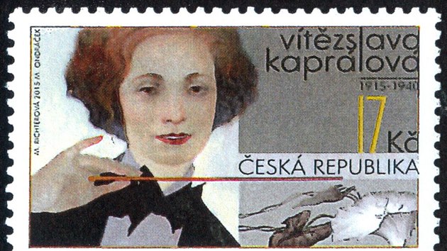 V roce 2015 byla vydna potovn znmka s podobiznou skladatelky a dirigentky Vtzslavy Kaprlov. Autorkou je akademick malka a grafika Marina Richterov.