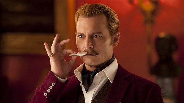 Z filmu Mortdecai: Grandizn ppad (Johnny Depp)