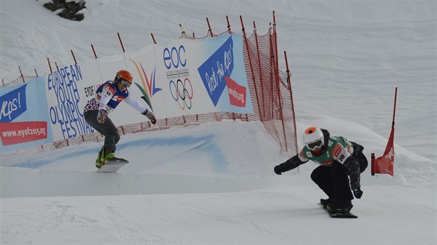 Snowboardcross na Zimnm evropskm olympijskm festivalu mldee