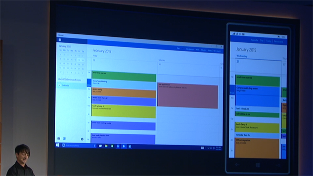 Kalendá pro  Windows 10 v rámci Otlooku