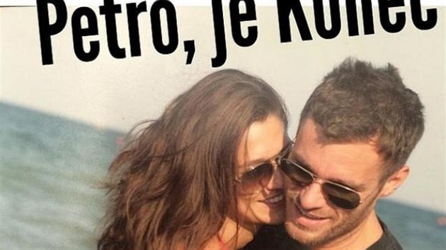 Petra Faltýnová a Leo Mare se rozeli. (29. ledna 2015)