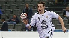 Filip Jícha uhání na branku Islandu. Filip Jícha uhání na branku Islandu.