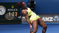 V ZÁKLONU. Serena Williamsová v souboji s Madison Keysovou. V ZÁKLONU. Serena Williamsová v souboji s Madison Keysovou.
