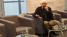 David Wisnia na setkání s novinái v rámci 70. výroí osvobození Osvtimi (26....